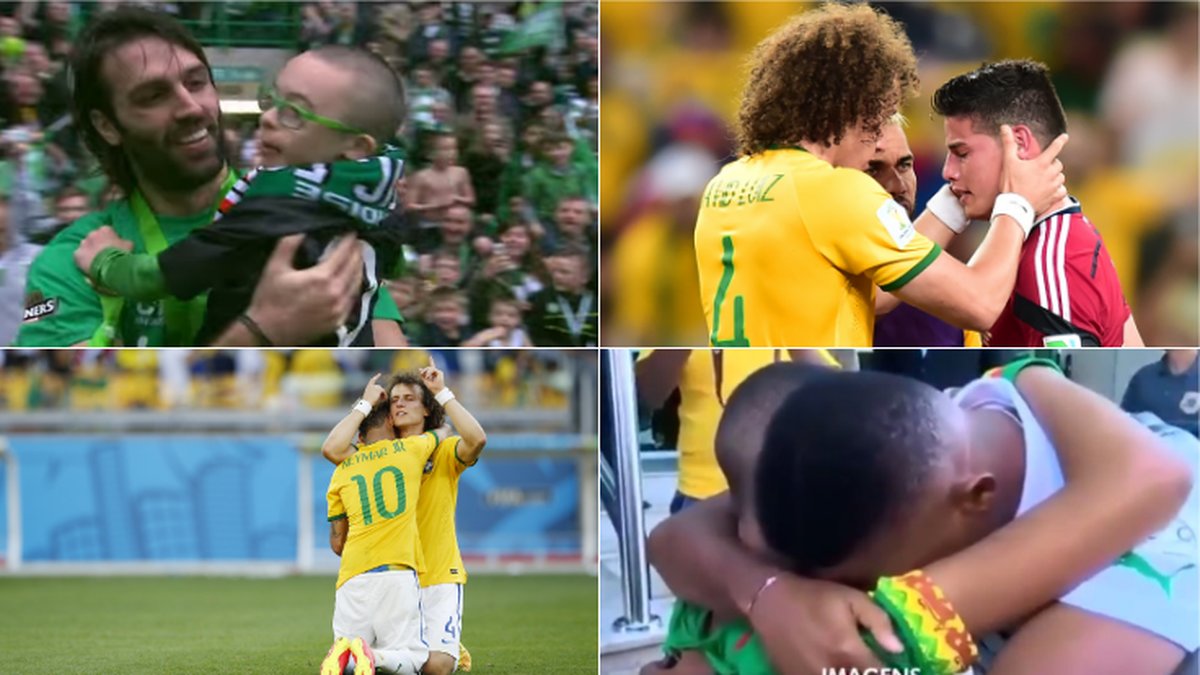 De hjärtvärmande stunderna under VM har varit många. 